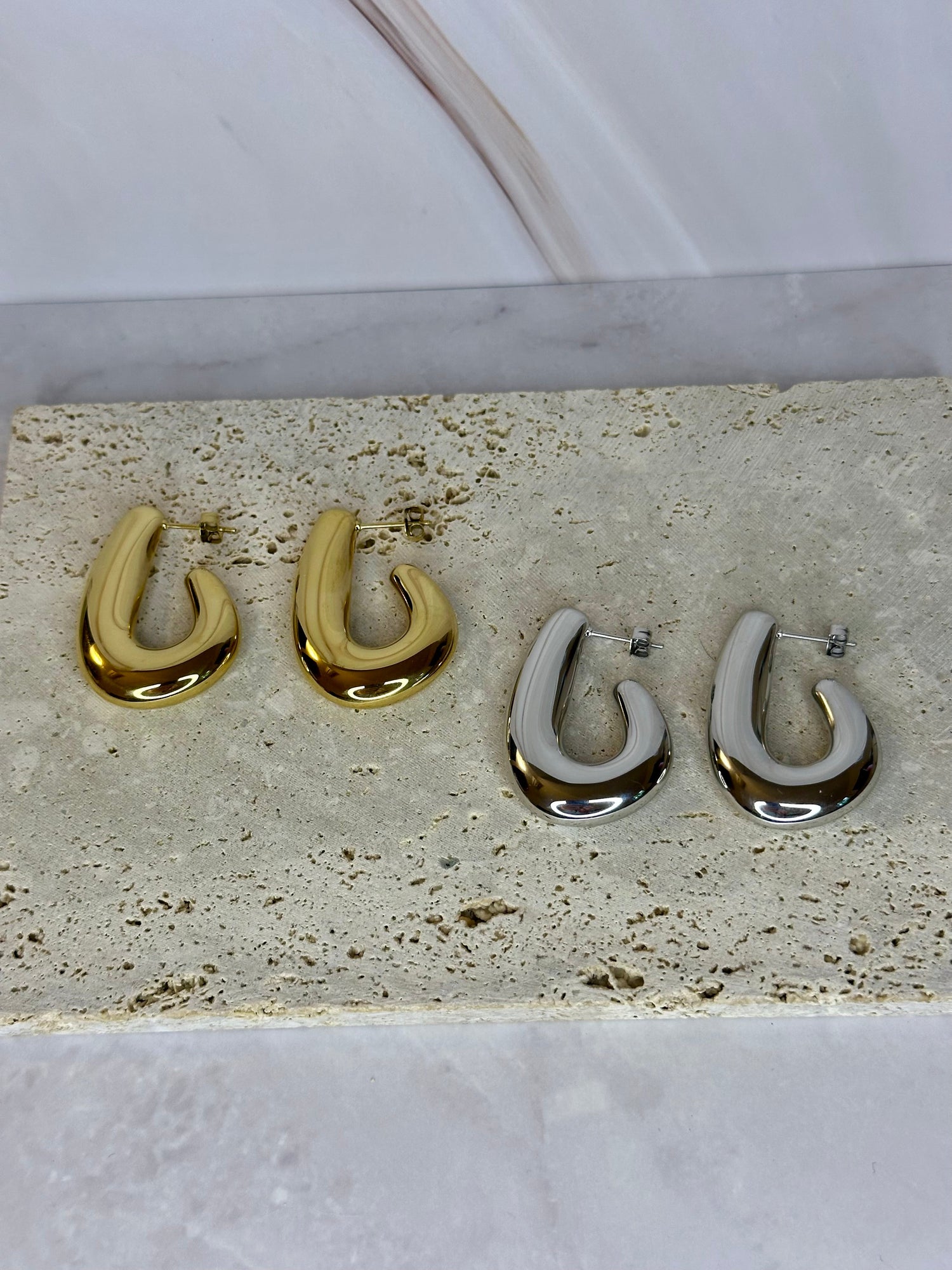 Orecchini acciaio inossidabile