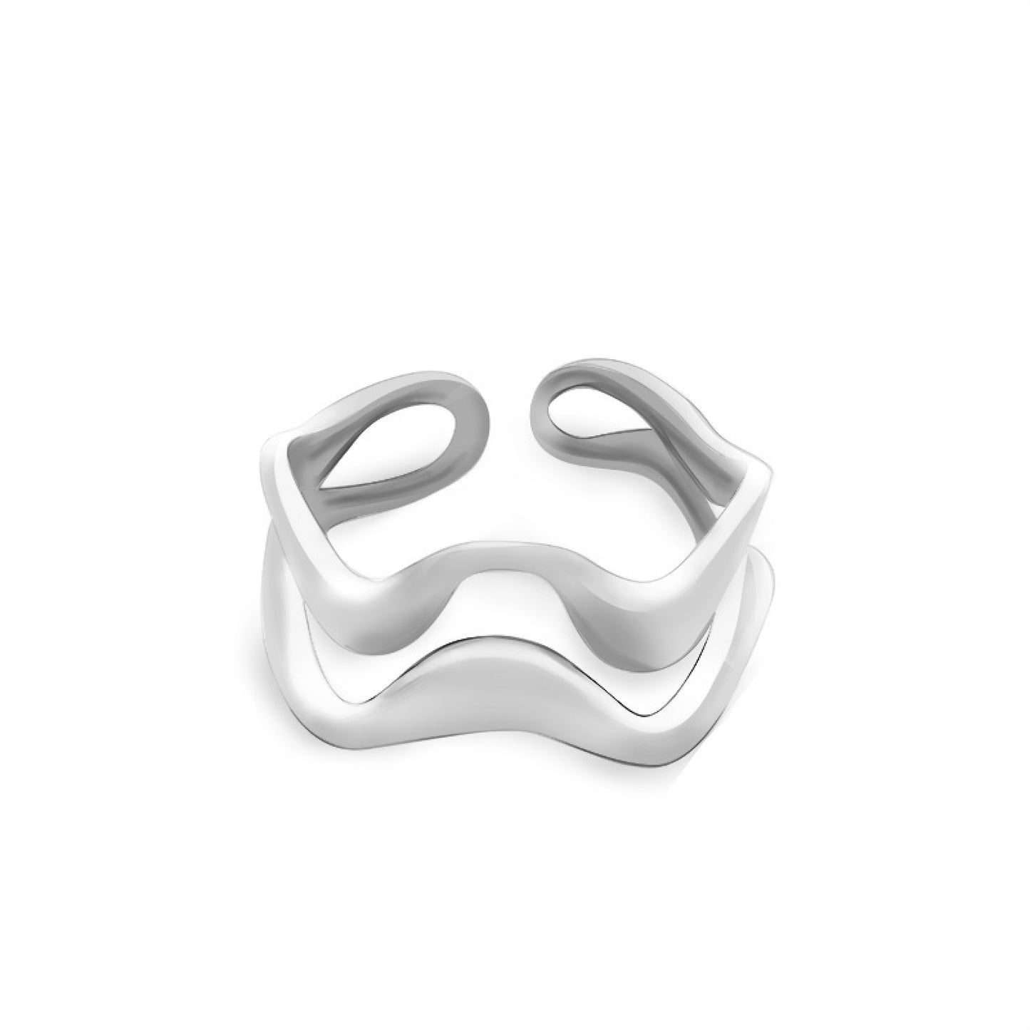 Anello Onda Doppio