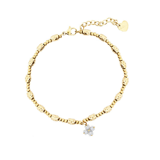 Bracciale Pepite Quadrifoglio