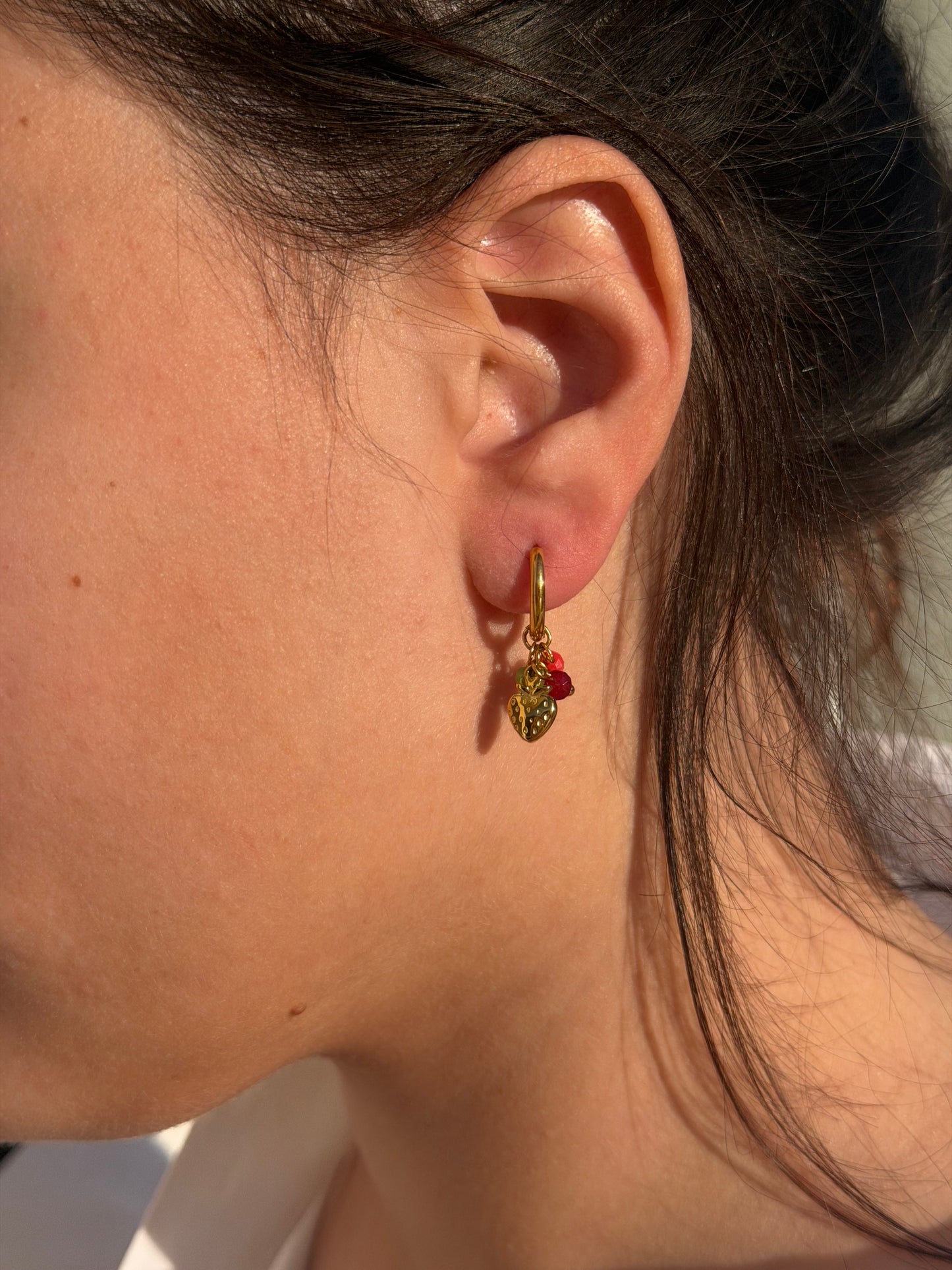 Orecchini Fragola
