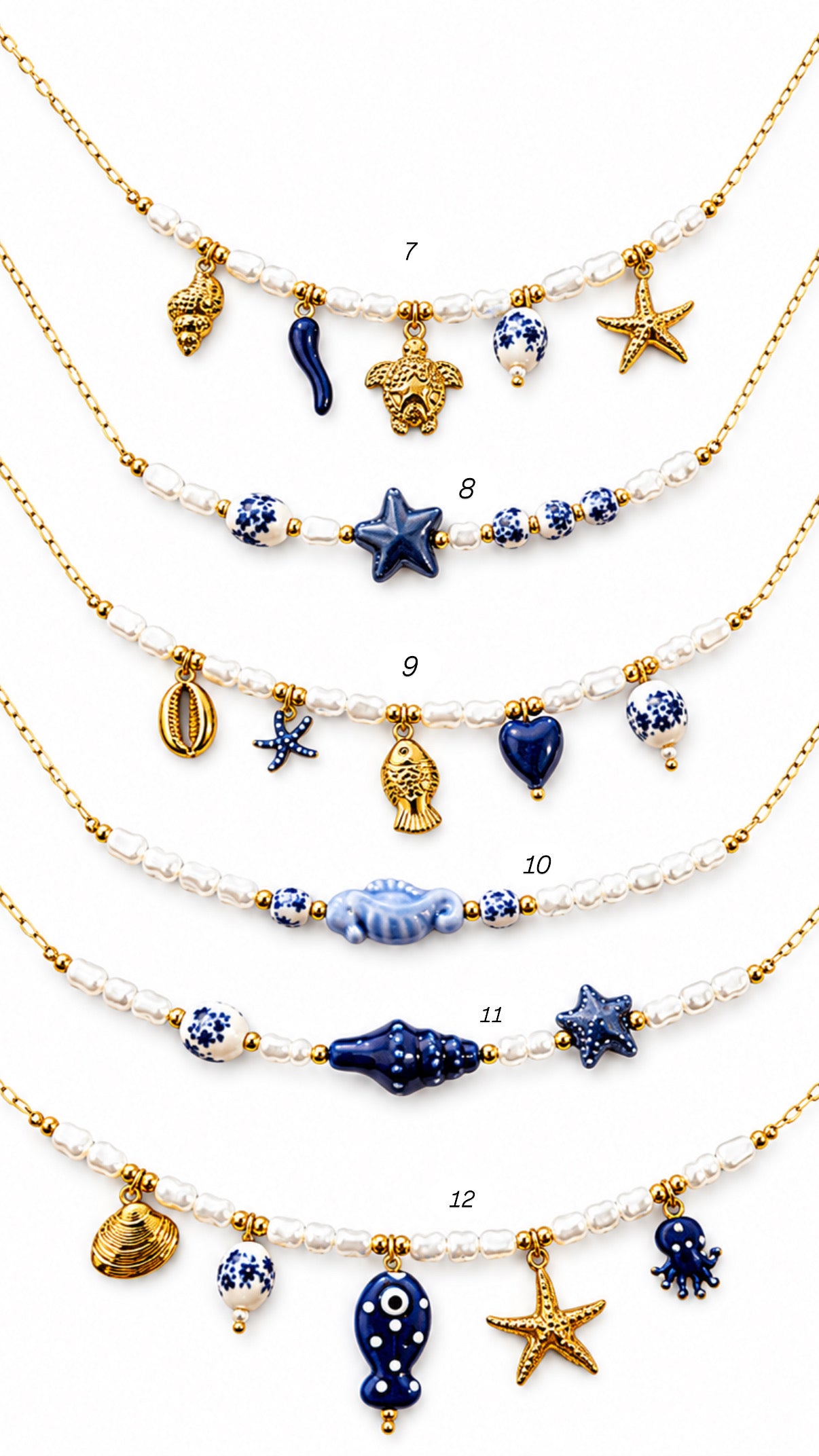 Collana Brezza Blu