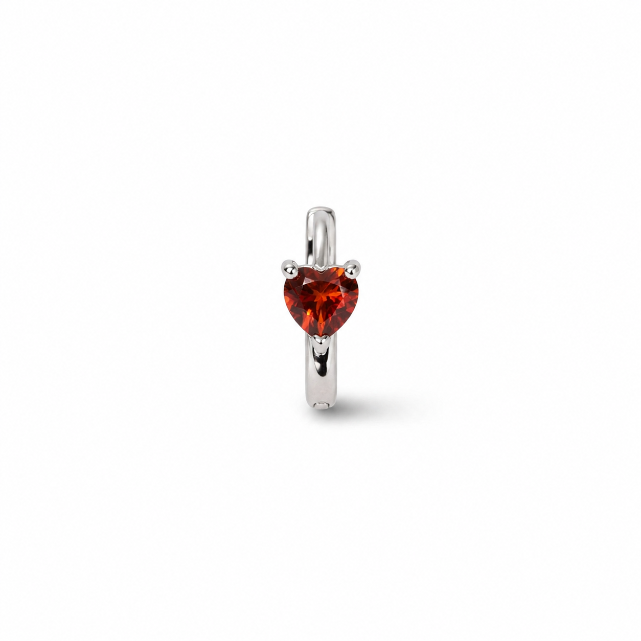Orecchino cuoricino silver
