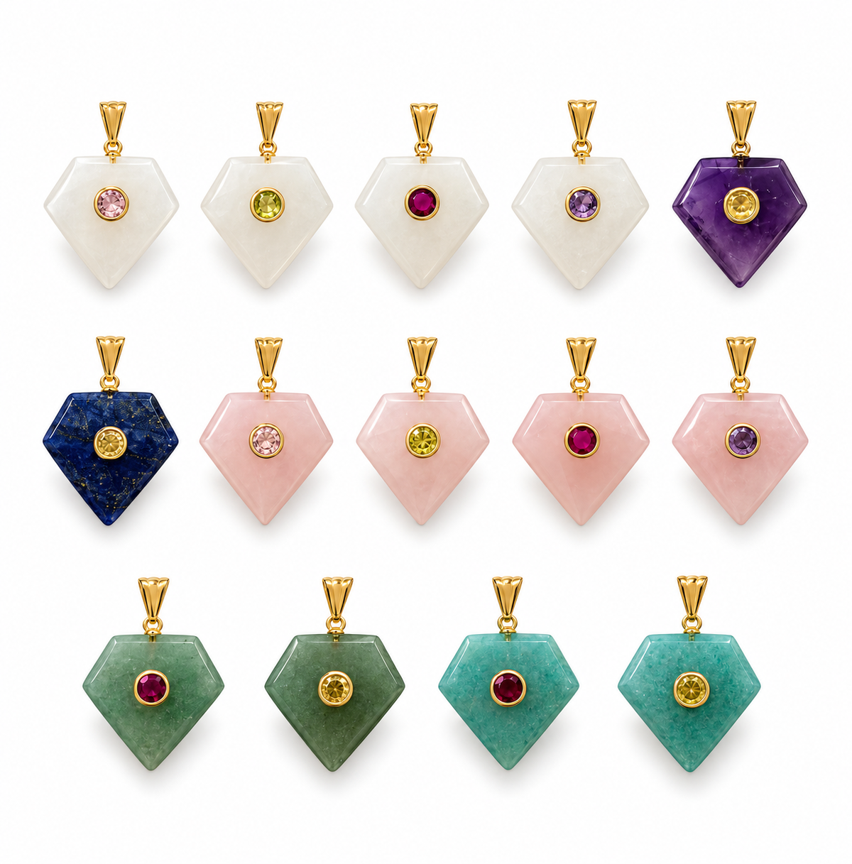 Charm Runa (pietre naturali)