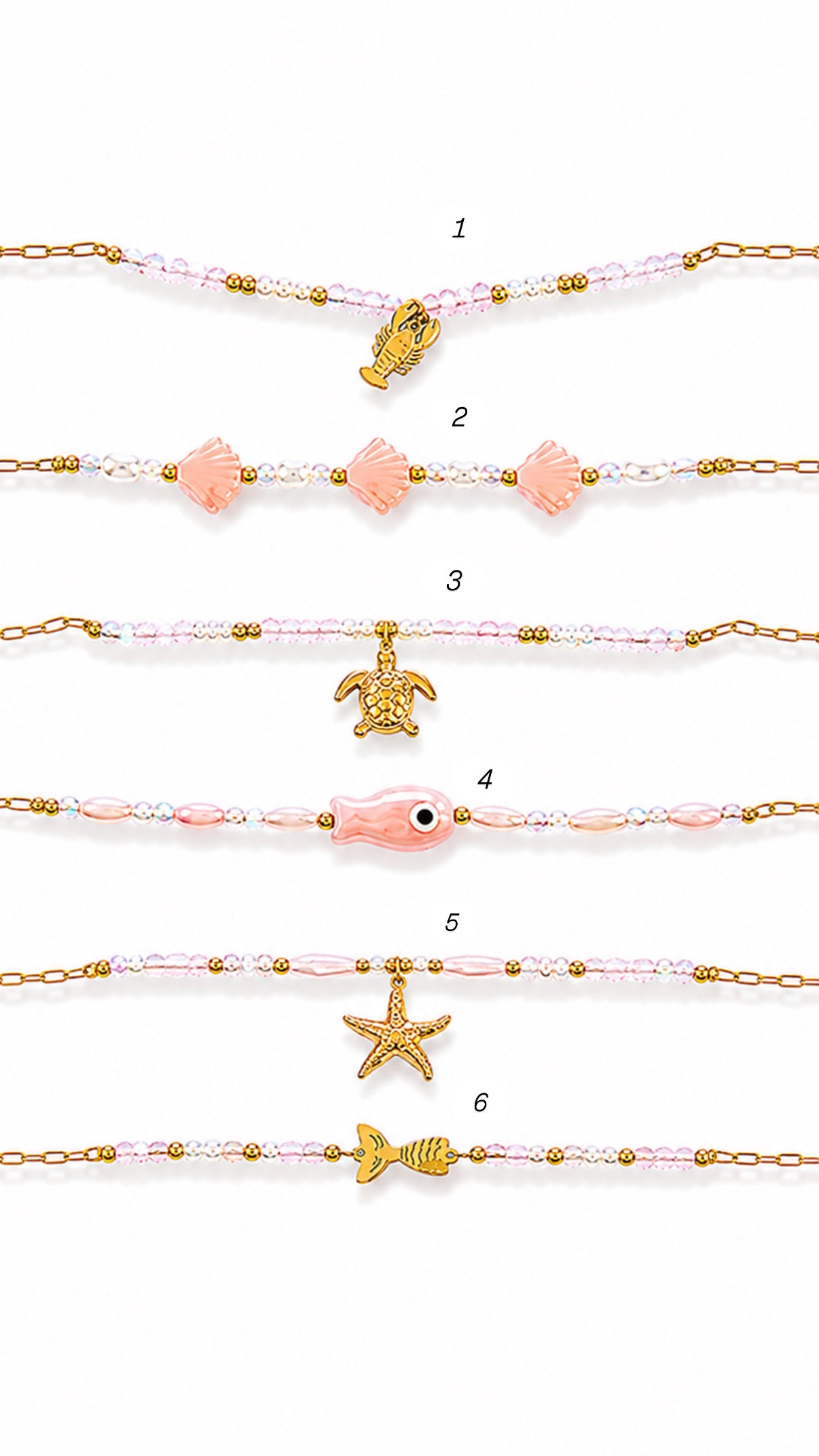 Collana Brezza Rosa
