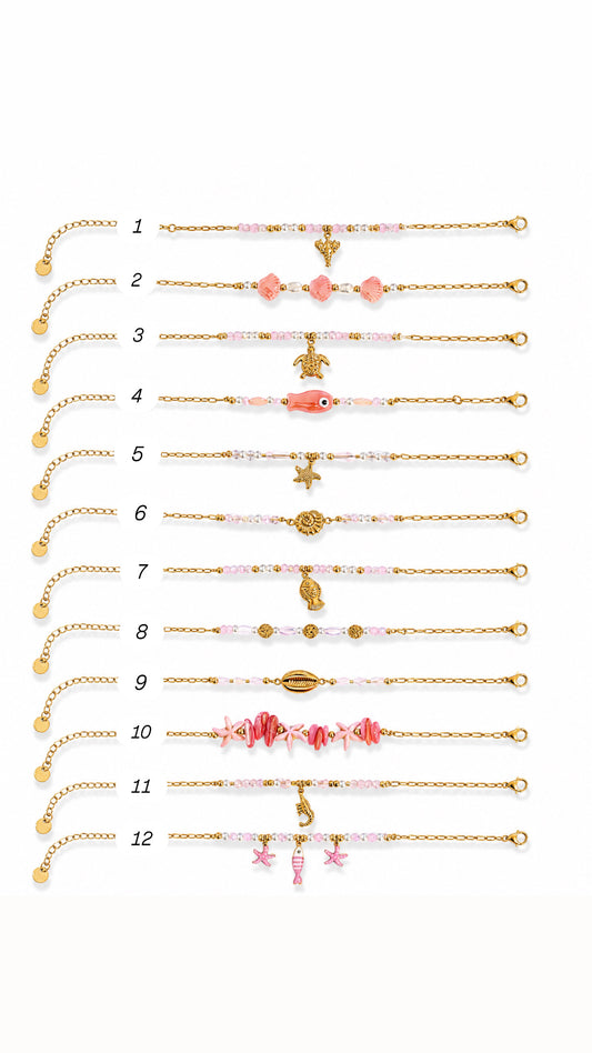 Bracciale Brezza rosa