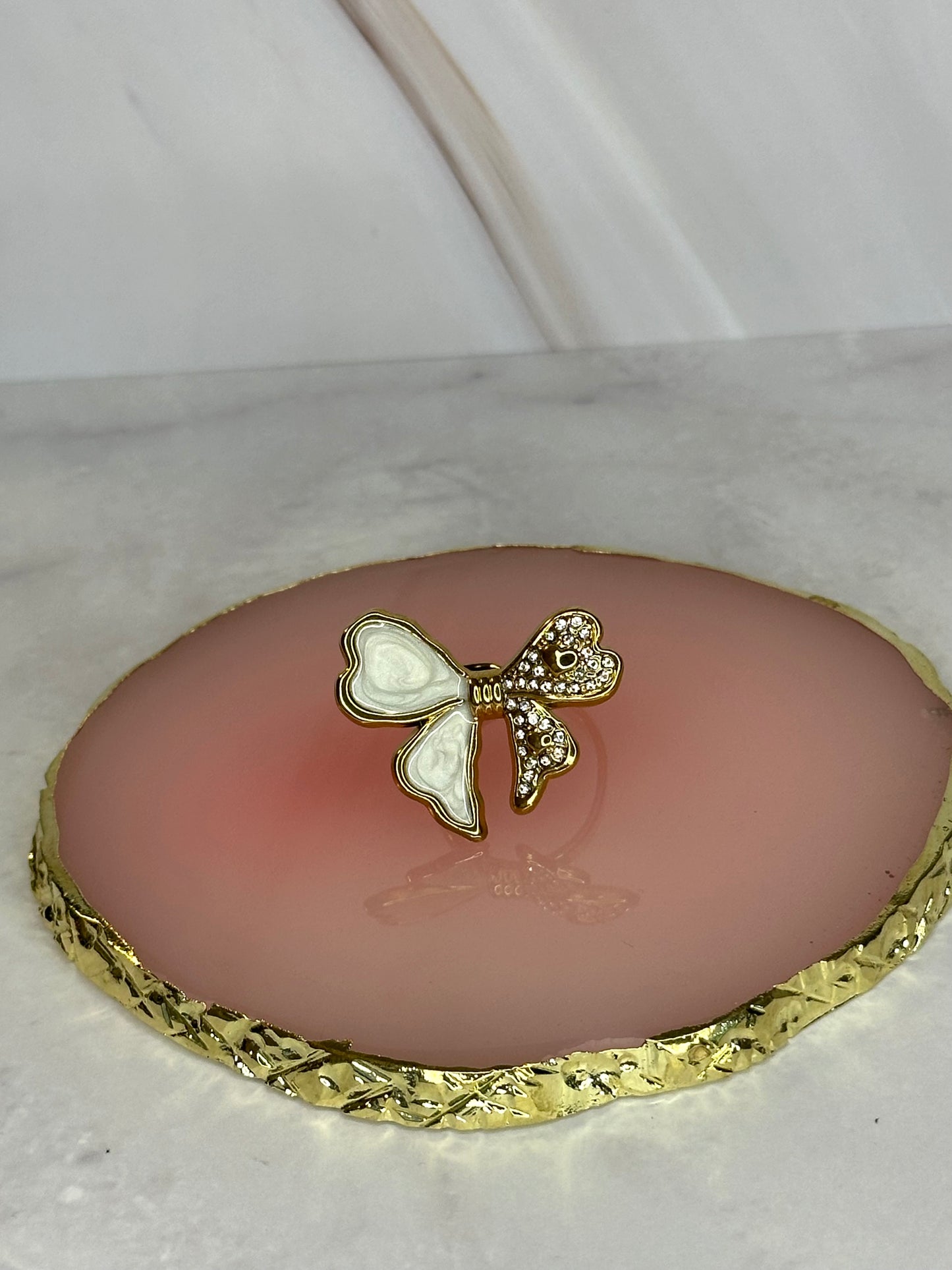 Anello Fiocco Madreperla