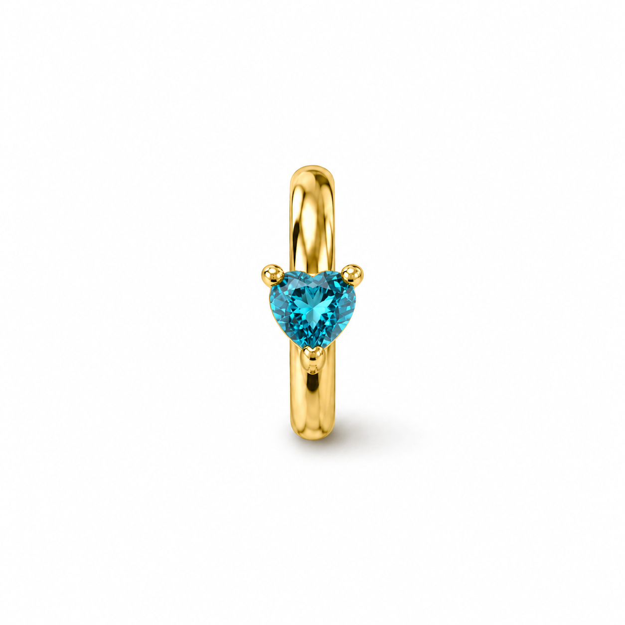 Orecchino Cuoricino gold