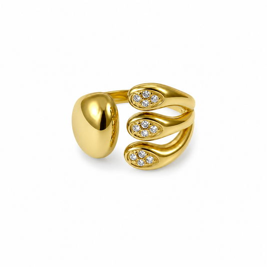 Anello Bubble Tris