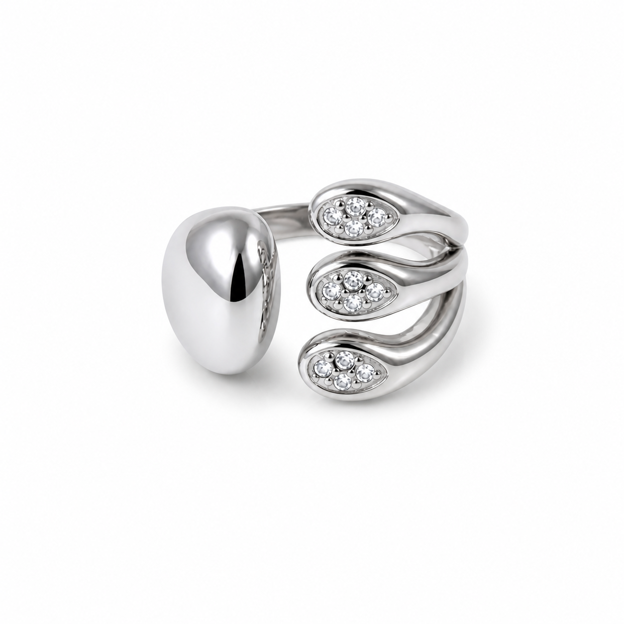 Anello Bubble Tris