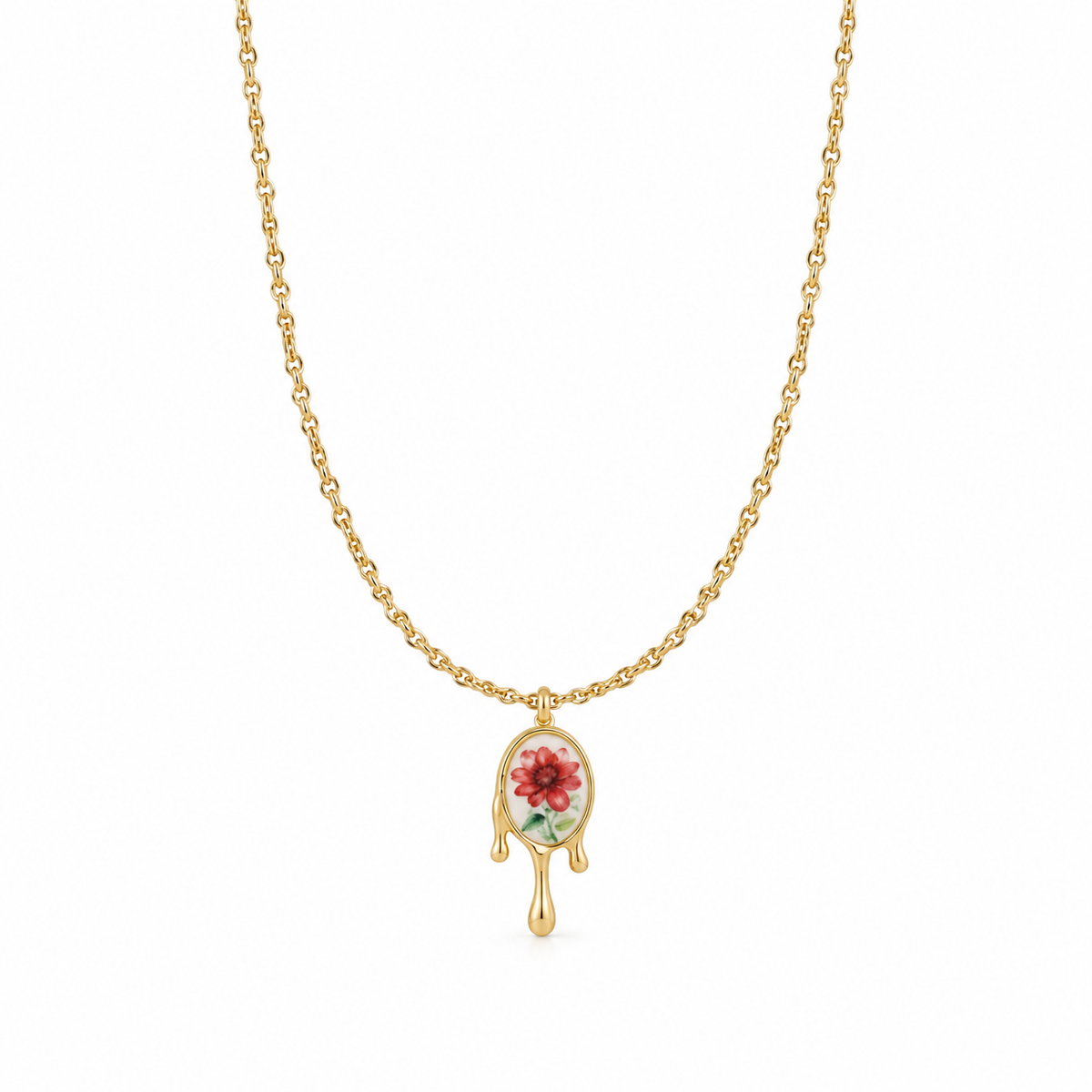 Collana Flower Drop